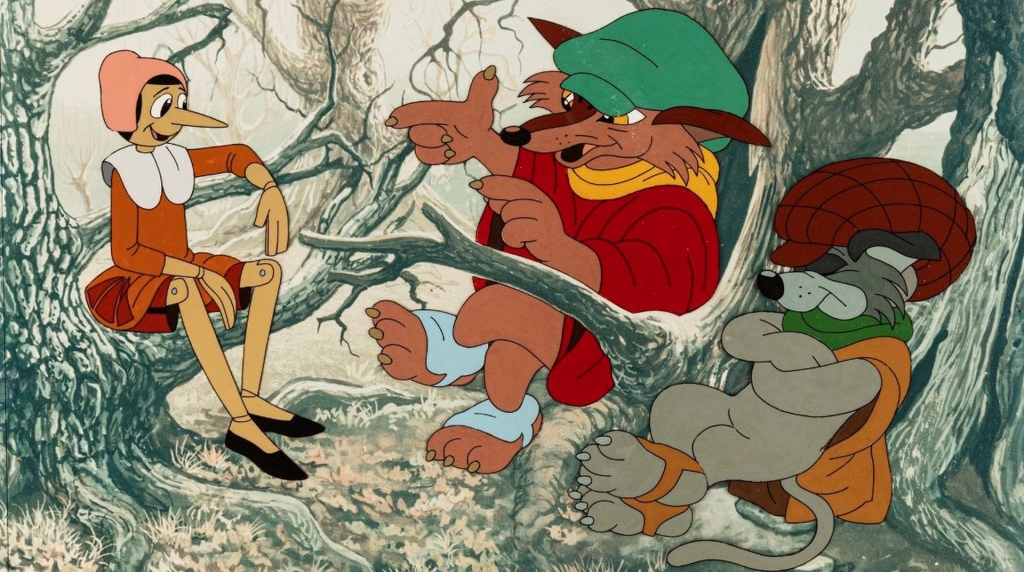 UN BURATTINO DI NOME PINOCCHIO