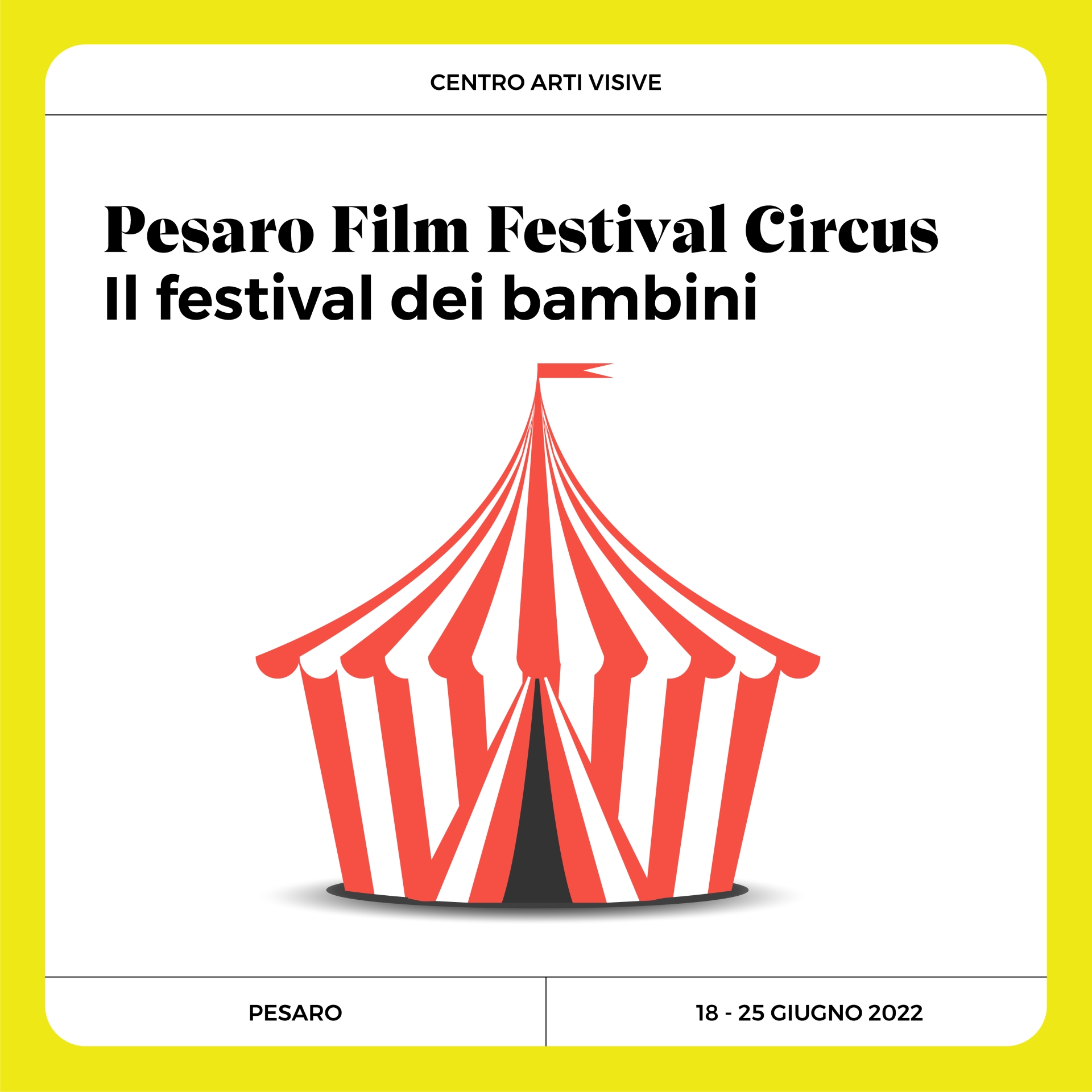 Iscrizioni Pesaro Film Festival Circus